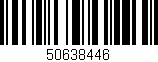 Código de barras (EAN, GTIN, SKU, ISBN): '50638446'