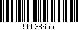 Código de barras (EAN, GTIN, SKU, ISBN): '50638655'