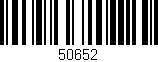 Código de barras (EAN, GTIN, SKU, ISBN): '50652'