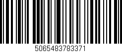Código de barras (EAN, GTIN, SKU, ISBN): '5065483783371'
