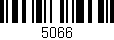 Código de barras (EAN, GTIN, SKU, ISBN): '5066'