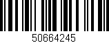 Código de barras (EAN, GTIN, SKU, ISBN): '50664245'