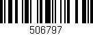 Código de barras (EAN, GTIN, SKU, ISBN): '506797'