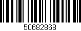 Código de barras (EAN, GTIN, SKU, ISBN): '50682868'