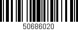 Código de barras (EAN, GTIN, SKU, ISBN): '50686020'