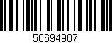 Código de barras (EAN, GTIN, SKU, ISBN): '50694907'