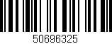 Código de barras (EAN, GTIN, SKU, ISBN): '50696325'