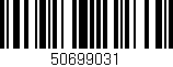 Código de barras (EAN, GTIN, SKU, ISBN): '50699031'