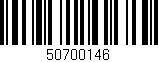 Código de barras (EAN, GTIN, SKU, ISBN): '50700146'