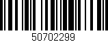 Código de barras (EAN, GTIN, SKU, ISBN): '50702299'