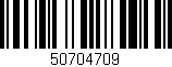 Código de barras (EAN, GTIN, SKU, ISBN): '50704709'