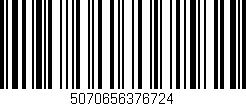 Código de barras (EAN, GTIN, SKU, ISBN): '5070656376724'