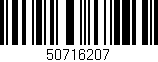 Código de barras (EAN, GTIN, SKU, ISBN): '50716207'