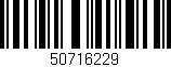 Código de barras (EAN, GTIN, SKU, ISBN): '50716229'
