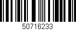 Código de barras (EAN, GTIN, SKU, ISBN): '50716233'