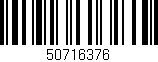 Código de barras (EAN, GTIN, SKU, ISBN): '50716376'
