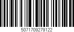 Código de barras (EAN, GTIN, SKU, ISBN): '5071709279122'