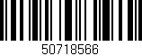 Código de barras (EAN, GTIN, SKU, ISBN): '50718566'
