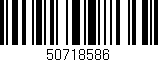 Código de barras (EAN, GTIN, SKU, ISBN): '50718586'