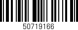 Código de barras (EAN, GTIN, SKU, ISBN): '50719166'