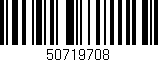 Código de barras (EAN, GTIN, SKU, ISBN): '50719708'