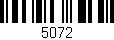 Código de barras (EAN, GTIN, SKU, ISBN): '5072'