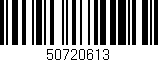 Código de barras (EAN, GTIN, SKU, ISBN): '50720613'
