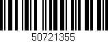 Código de barras (EAN, GTIN, SKU, ISBN): '50721355'