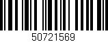 Código de barras (EAN, GTIN, SKU, ISBN): '50721569'