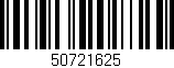 Código de barras (EAN, GTIN, SKU, ISBN): '50721625'