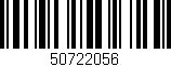 Código de barras (EAN, GTIN, SKU, ISBN): '50722056'