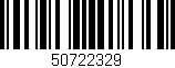 Código de barras (EAN, GTIN, SKU, ISBN): '50722329'