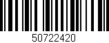 Código de barras (EAN, GTIN, SKU, ISBN): '50722420'