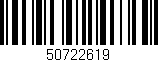 Código de barras (EAN, GTIN, SKU, ISBN): '50722619'
