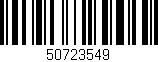 Código de barras (EAN, GTIN, SKU, ISBN): '50723549'