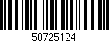 Código de barras (EAN, GTIN, SKU, ISBN): '50725124'