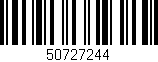 Código de barras (EAN, GTIN, SKU, ISBN): '50727244'