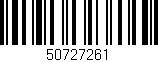 Código de barras (EAN, GTIN, SKU, ISBN): '50727261'