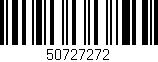 Código de barras (EAN, GTIN, SKU, ISBN): '50727272'