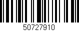 Código de barras (EAN, GTIN, SKU, ISBN): '50727910'