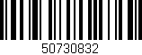 Código de barras (EAN, GTIN, SKU, ISBN): '50730832'
