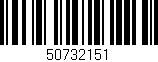Código de barras (EAN, GTIN, SKU, ISBN): '50732151'