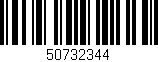 Código de barras (EAN, GTIN, SKU, ISBN): '50732344'