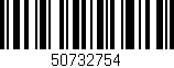 Código de barras (EAN, GTIN, SKU, ISBN): '50732754'