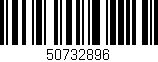 Código de barras (EAN, GTIN, SKU, ISBN): '50732896'