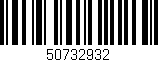 Código de barras (EAN, GTIN, SKU, ISBN): '50732932'