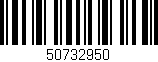 Código de barras (EAN, GTIN, SKU, ISBN): '50732950'