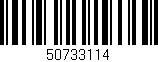 Código de barras (EAN, GTIN, SKU, ISBN): '50733114'