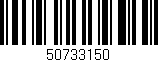 Código de barras (EAN, GTIN, SKU, ISBN): '50733150'