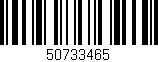 Código de barras (EAN, GTIN, SKU, ISBN): '50733465'